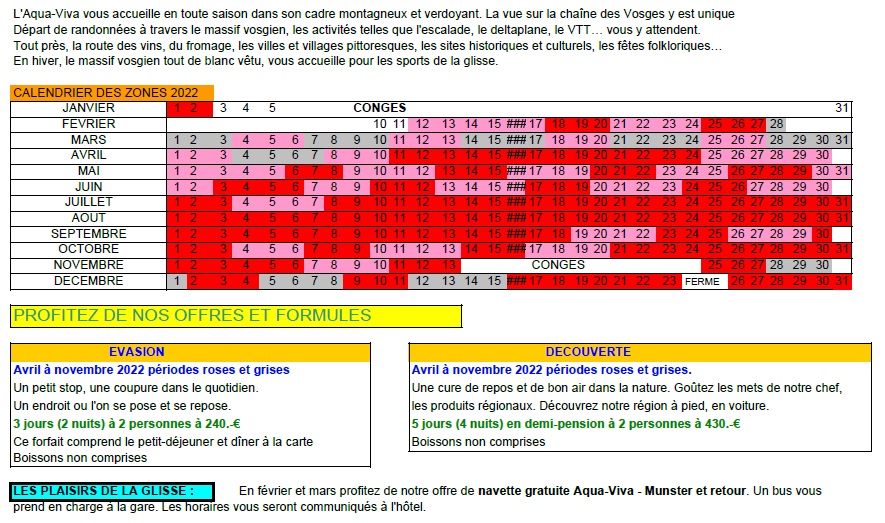 zone tarif